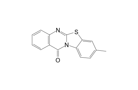 8-Methyl-12H-benzothiazolo[2,3-b]quinazoline-12-one