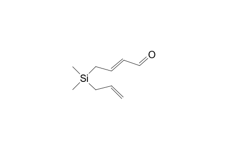 4-(allyldimethylsilyl)-but-2-enal