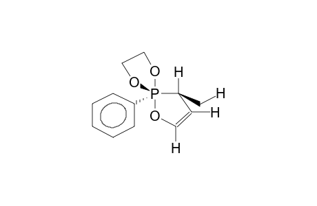 ANTI-2,2-ETHYLENEDIOXY-2-PHENYL-3-METHYLISOXA-4-PHOSPHOLINE