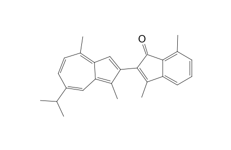 2-(3-Guaiazulenyl)-3,7-dimethyl-1H-inden-1-one