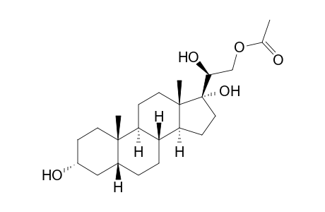 5β-pregnane-3α,17,20α,21-tetrol, 21-acetate