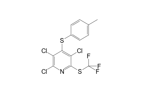 2,3,5-Trichloro-4-[(4-methylphenyl)thio]-6-[(trifluoromethyl)thio]pyridine