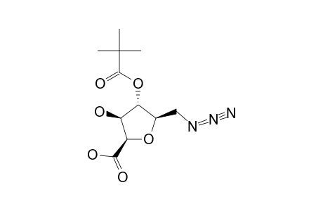 2,5-ANHYDRO-6-AZIDO-6-DEOXY-4-O-PIVALOYL-D-GLUCONIC_ACID