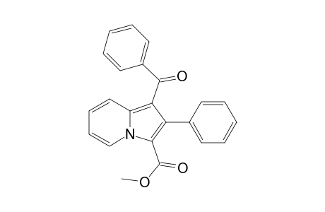 1-Benzoyl-2-phenyl-3-indolizinecarboxylic acid methyl ester