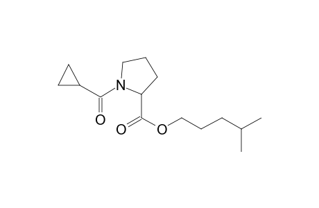 L-Proline, N-(cyclopropylcarbonyl)-, isohexyl ester