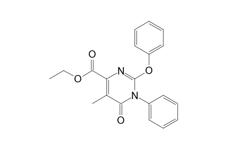3,4-Dihydro-5-methyl-4-oxo-2-phenoxy-3-phenyl-6-pyrimidincarbonsaure-ethylester
