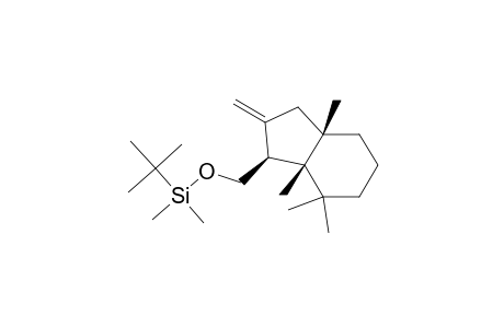(1.beta.,6.beta.,7.beta.)-8-Methylene-7-[[(tert-butyldimethylsilyl)oxy]methyl]-1,5,5,6-tetramethylbicyclo[4.3.0]nonane