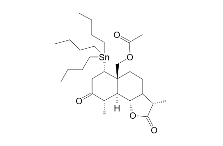 [(3S,5aR,6S,9S,9aS,9bS)-3,9-dimethyl-2,8-bis(oxidanylidene)-6-tributylstannyl-3a,4,5,6,7,9,9a,9b-octahydro-3H-benzo[g][1]benzofuran-5a-yl]methyl ethanoate