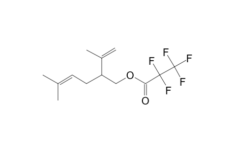 (.+/-.)-lavandulol, pentafluoropropionate