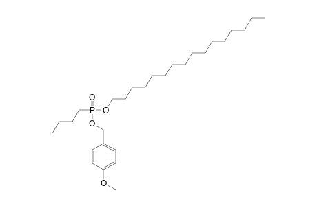 Butylphosphonic acid, hexadecyl 4-methoxybenzyl ester