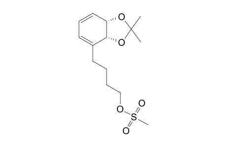 4-((3aR,7aS)-2,2-dimethyl-3a,7a-dihydrobenzo[d][1,3]dioxol-4-yl)butyl methanesulfonate
