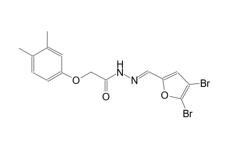 acetic acid, (3,4-dimethylphenoxy)-, 2-[(E)-(4,5-dibromo-2-furanyl)methylidene]hydrazide