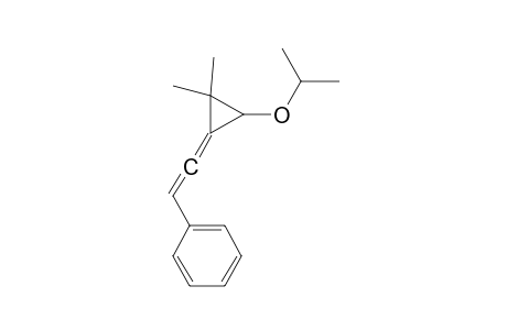 Cyclopropane, 1,1-dimethyl-2-(1-methylethoxy)-3-(2-phenylethenylidene)-