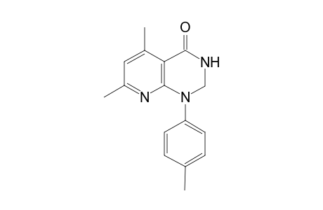 1H-Pyrido[2,3-d]pyrimidin-4-one, 5,7-dimethyl-1-p-tolyl-2,3-dihydro-