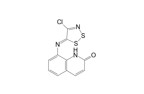 8-[N-(4-Chloro-5H-1,2,3-dithiazol-5-ylidene)amino]quinolin-2(1H)-one