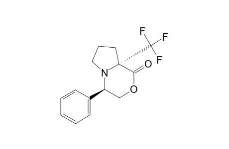 (4R,8AS)-8A-TRIFLUOROMETHYL-4-PHENYLHEXAHYDROPYRROLO-[2,1-C]-[1,4]-OXAZIN-1-ONE