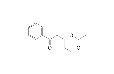(R)-(+)-Acetic Acid 1-Ethyl-3-oxo-3-phenyl-propyl Ester