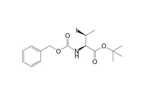(2R,3S)-2-(benzyloxycarbonylamino)-3-iodo-butyric acid tert-butyl ester