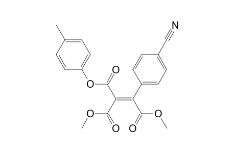 (E)-2-(4-Cyano-phenyl)-3-p-tolyloxycarbonyl-but-2-enedioic acid dimethyl ester