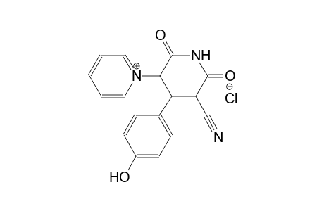 pyridinium, 1-[5-cyano-4-(4-hydroxyphenyl)-2,6-dioxo-3-piperidinyl]-,chloride