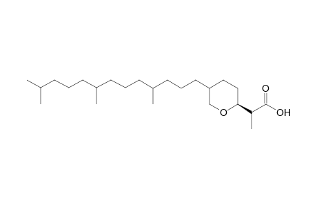 (S)-(3'E,7'E)-2-Methyl-6-(4,8,12-trimethyltridecyl)-3,7-epoxy-5-heptanoic acid