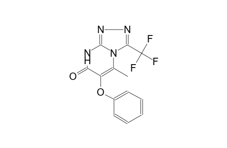 1,2,4-Triazolo[4,3-a]pyrimidin-7(8H)-one, 3-trifluoromethyl-5-methyl-6-phenoxy-