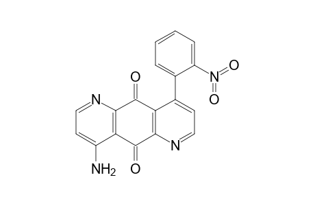 4-Amino-9-(2-nitrophenyl)pyrido[2,3-g]quinoline-5,10-dione