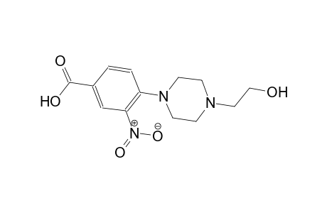 4-[4-(2-hydroxyethyl)-1-piperazinyl]-3-nitrobenzoic acid