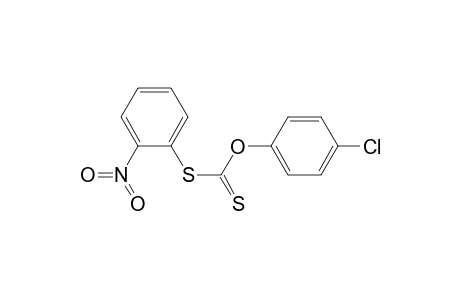 O-(p-chlorophenyl)-S-(o-nitrophenyl)-dithiocarbonate