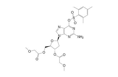 O(6)-[(2,4,6-Trimethylphenyl)sulfonyl]-3',5'-bis[O-(methoxyacetyl)]-2'-deoxy-Guanosine