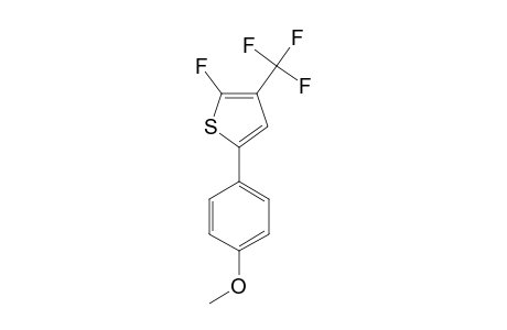 2-FLUORO-5-(4-METHOXYPHENYL)-3-TRIFLUOROMETHYL-THIOPHENE