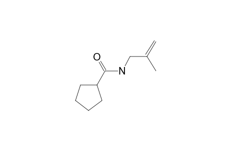 Cyclopentanecarboxamide, N-methallyl-