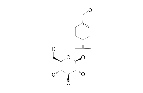 (4R)-PARA-MENTH-1-ENE-7,8-DIOL-8-O-BETA-D-GLUCOPYRANOSIDE
