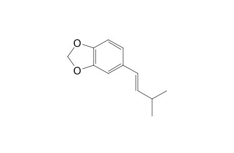 1,3-Benzodioxole, 5-(3-methyl-1-butenyl)-trans-