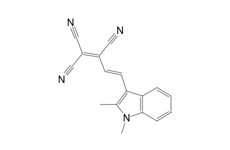 1,3-Butadiene-1,1,2-tricarbonitrile, 4-(1,2-dimethyl-1H-indol-3-yl)-, (E)-