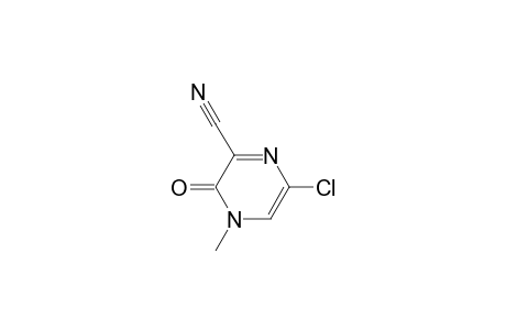 Pyrazinecarbonitrile, 6-chloro-3,4-dihydro-4-methyl-3-oxo-