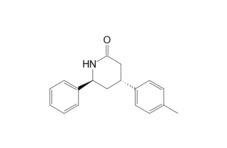 trans-4-(4-Methylphenyl)-6-phenyl-2-piperidone