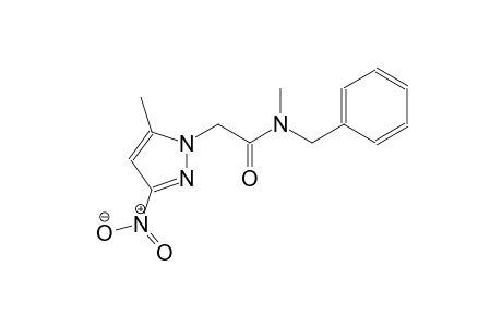 N-Benzyl-N-methyl-2-(5-methyl-3-nitro-pyrazol-1-yl)-acetamide