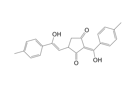 2-(1-hydroxy-1-p-tolylmethylene)-4-(2-hydroxy-2-p-tolylethenyl)cyclopentane-1,3-dione