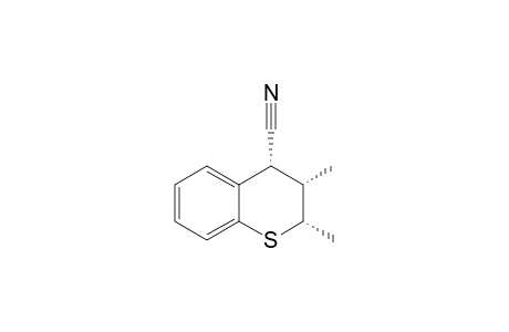2H-1-Benzothiopyran-4-carbonitrile, 3,4-dihydro-2,3-dimethyl-, (2.alpha.,3.alpha.,4.alpha.)-