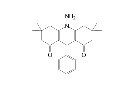 10-amino-9-(phenyl)-3,3,6,6-tetramethyl-2,3,4,5,6,7,9,10-octahydroacridine-1,8-dione