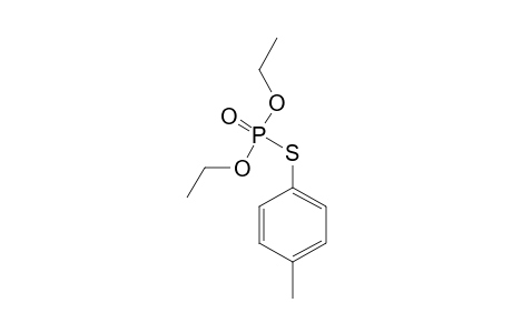 o,o-Diethyl S-(p-methylphenyl) phosphorothioate