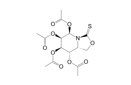 (5R,6S,7S,8R,8AS)-5,6,7,8-TETRAACETOXY-3-THIOXO-2-OXAINDOLIZIDINE