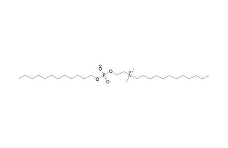 DODECANAMINIUM,N-ETHYL-2-[[HYDROXY-(DODECYLOXY)-PHOSPHINYL]-OXY]-N,N-DIMETHYL-INNER-SALT