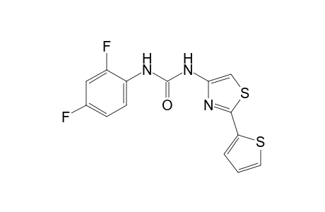 1-(2,4-difluorophenyl)-3-[2-(2-thienyl)-4-thiazolyl]urea