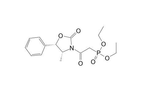 (4R,5S)-3-(2-diethoxyphosphoryl-1-oxoethyl)-4-methyl-5-phenyl-2-oxazolidinone