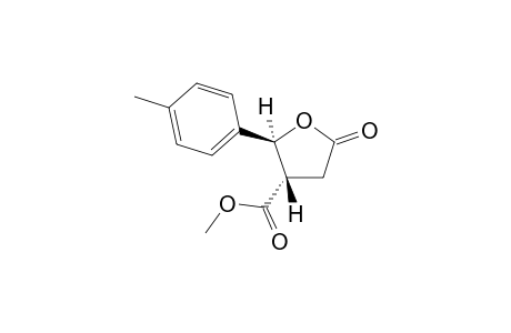 5-[4'-Methylphenyl]-4-(methoxycarbonyl)-tetrahydrofuran-2-one