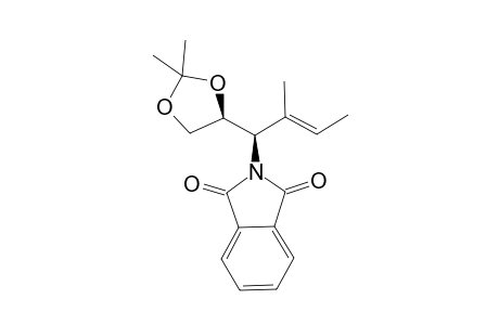 (2S,3R)-1,2-O-Isopropylidene-4-methyl-3-phthalimidohexene-1,2-diol