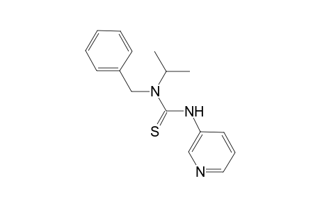 1-(Phenylmethyl)-1-propan-2-yl-3-(3-pyridinyl)thiourea