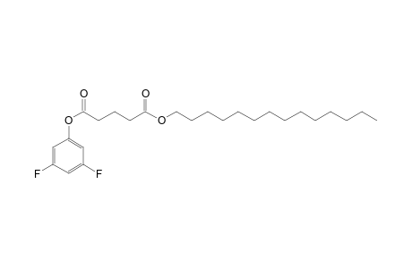 Glutaric acid, 3,5-difluorophenyl tetradecyl ester